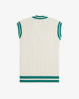 Cable Knit Tennis Tank Sweaters Fred Perry