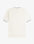 Texture Front Knitted T-Shirt T-Shirts Fred Perry