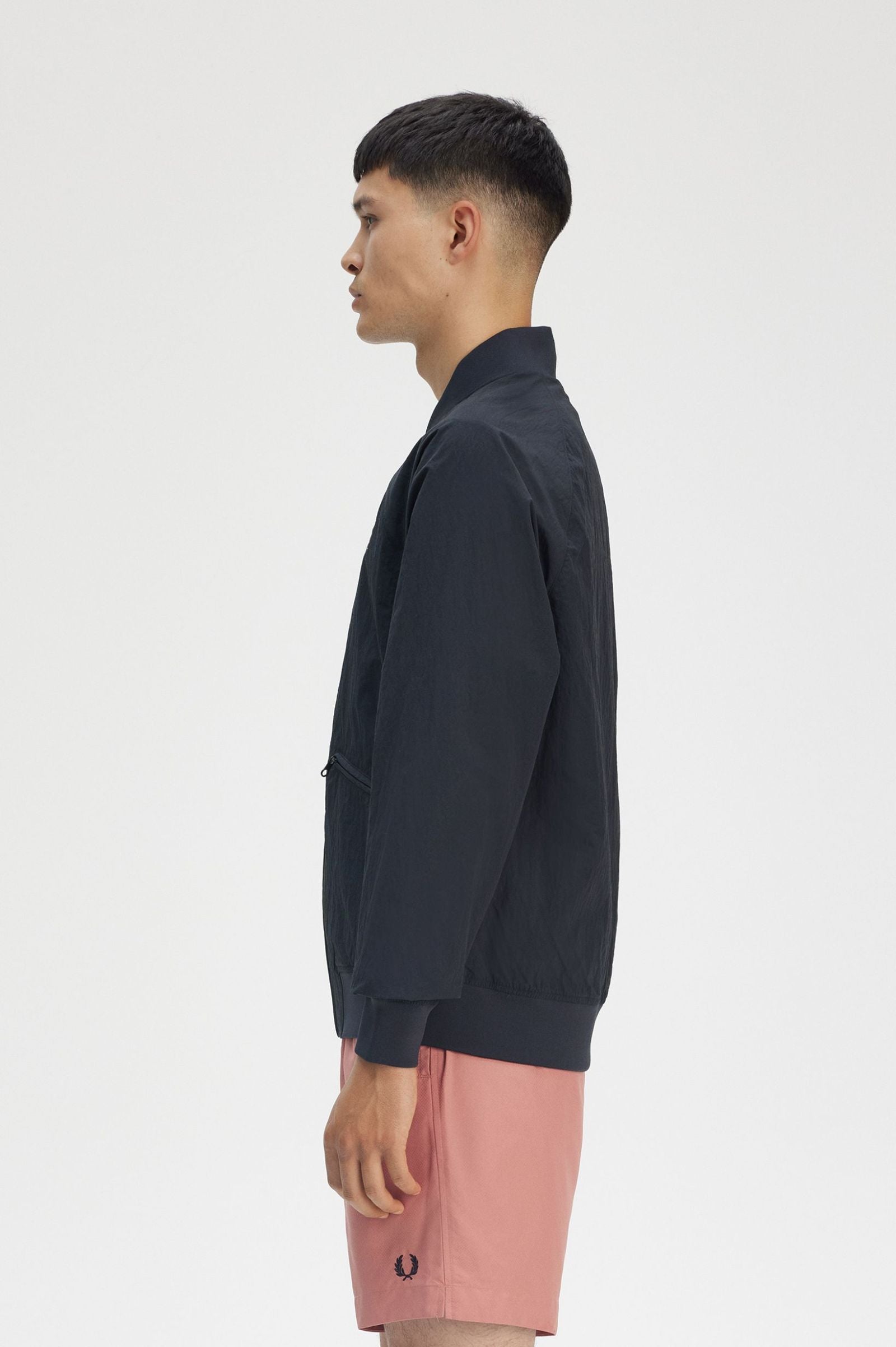 Textured Tennis Bomber Jackets Fred Perry