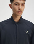 Textured Tennis Bomber Jackets Fred Perry