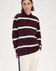 Jersey Stripe Polo Shirt Polos Fred Perry