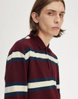 Jersey Stripe Polo Shirt Polos Fred Perry