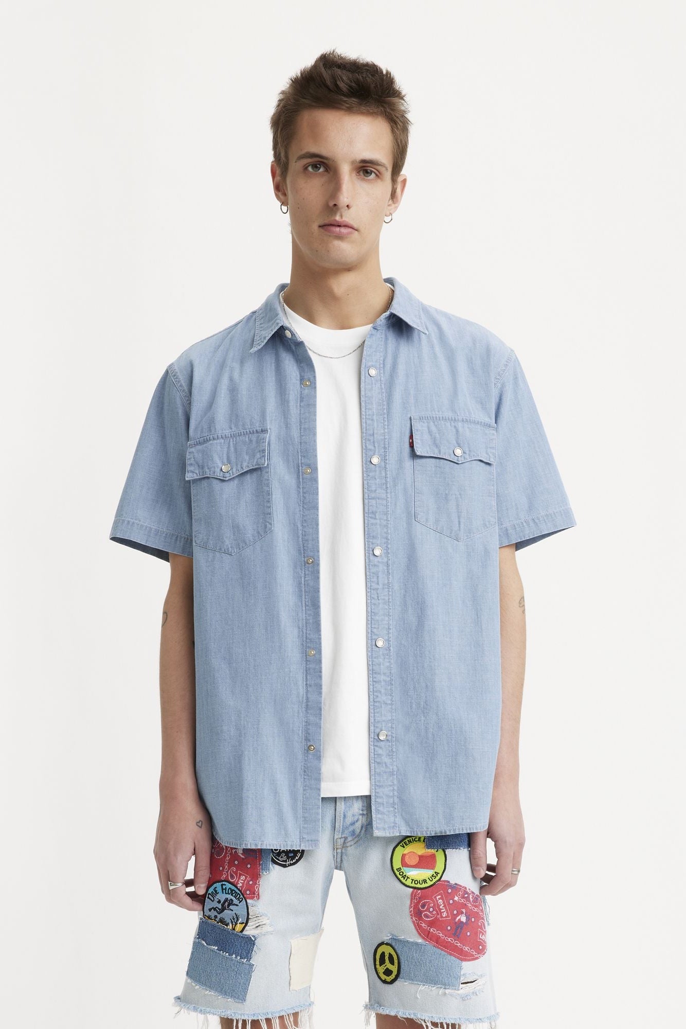 S/S Relaxed Fit Western Shirt Shirts Levi's