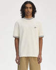 Ribbed Jersey T-Shirt T-Shirts Fred Perry