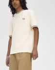 Ribbed Jersey T-Shirt T-Shirts Fred Perry