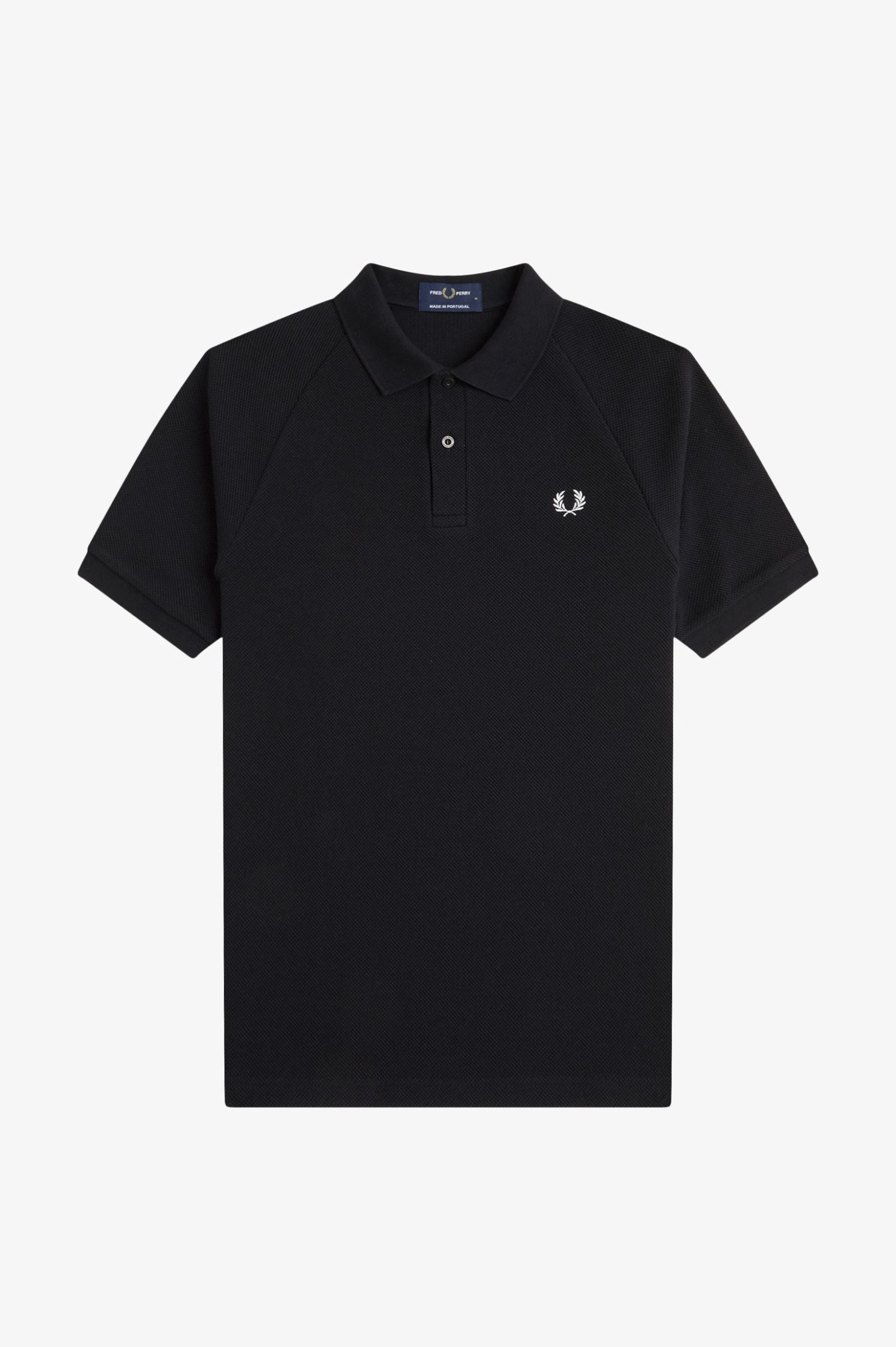 Textured Piqué Polo Shirt Polos Fred Perry