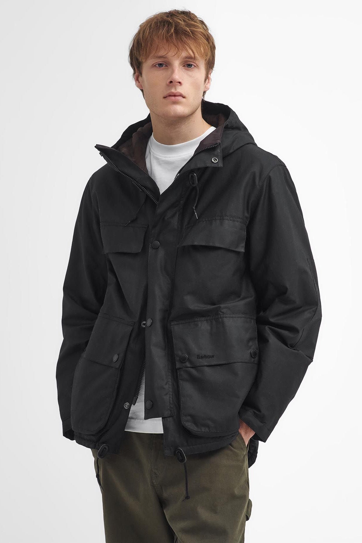 Re-Engineered Durham Waxed Jacket Jackets Barbour