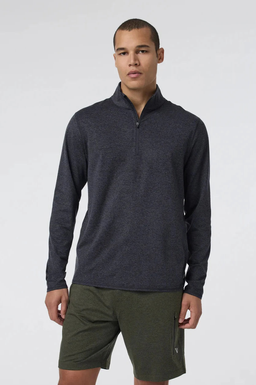 Ponto Half Zip Mock Neck Sweaters Vuori