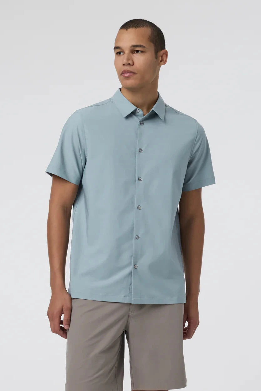 Short Sleeve Manhattan Button Down Shirts Vuori