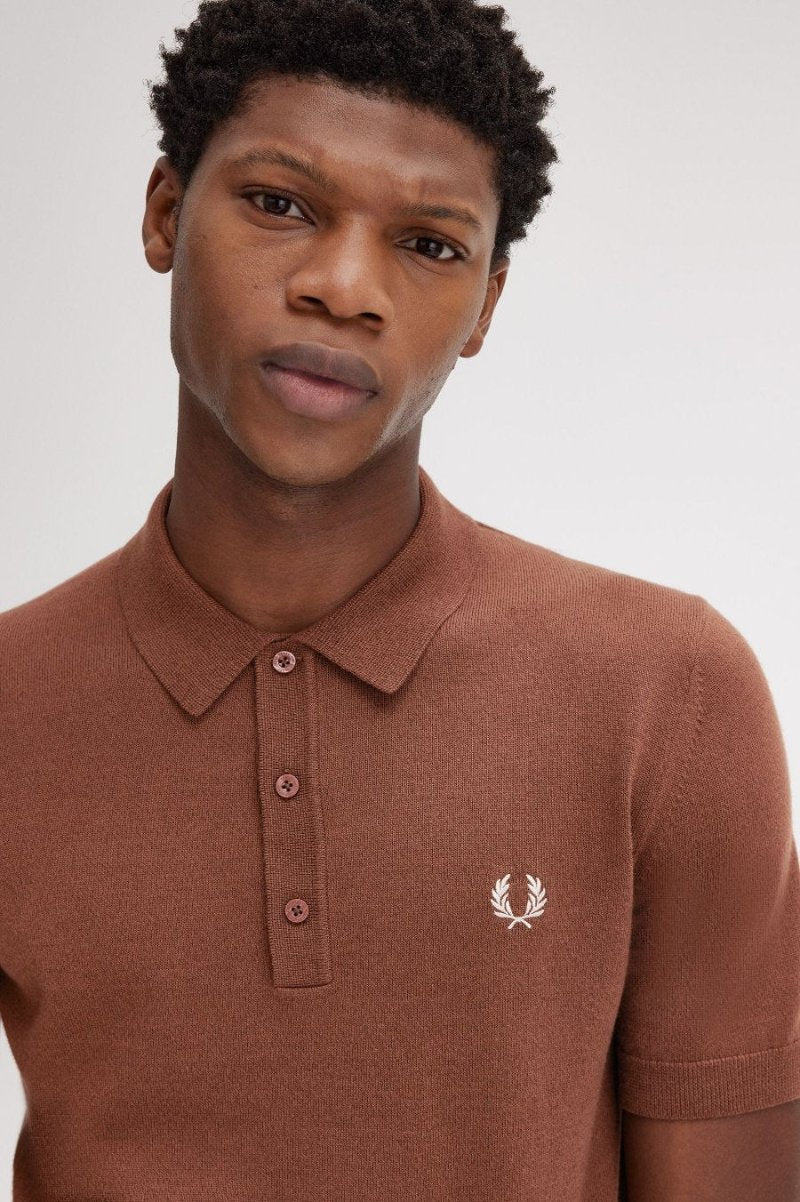 Classic Knitted Shirt Polos Fred Perry   