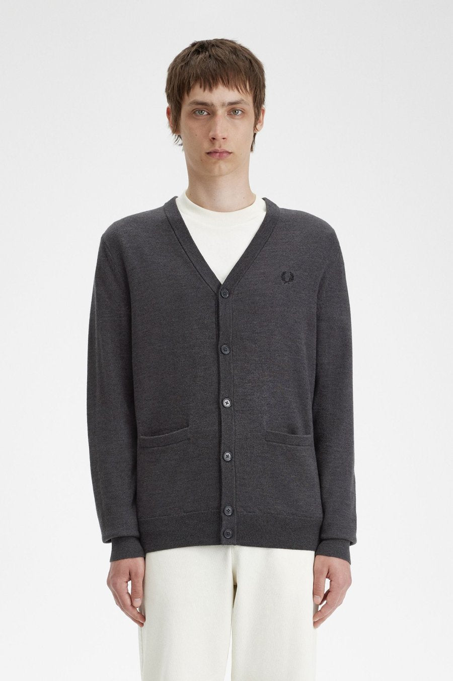 Classic Cardigan Sweaters Fred Perry