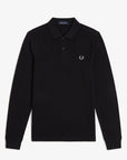 Long Sleeve Twin Tipped Fred Perry Shirt Polos Fred Perry   