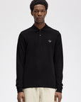 Long Sleeve Twin Tipped Fred Perry Shirt Polos Fred Perry   