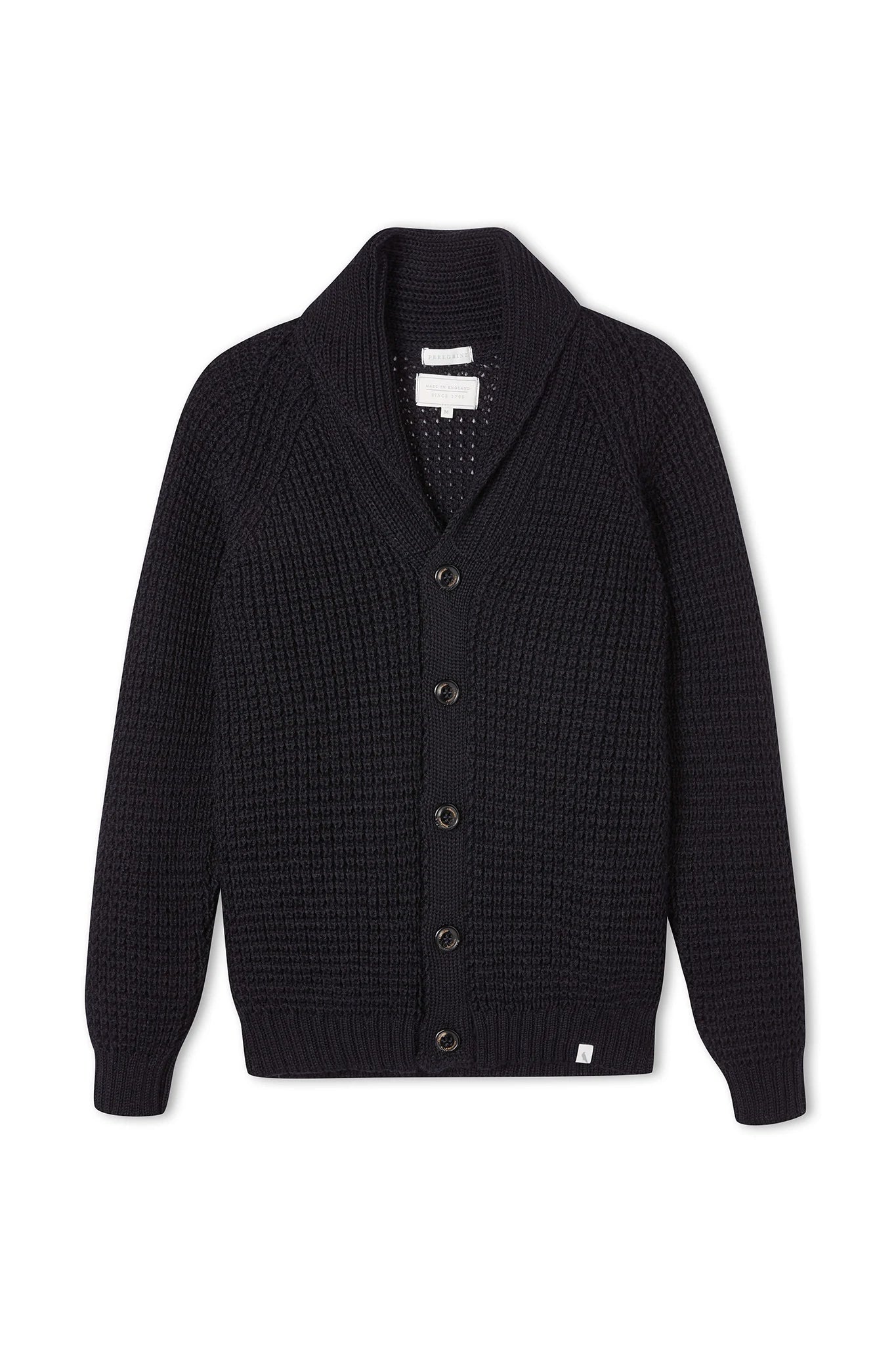 Waffle Shawl Cardigan Sweaters Peregrine   