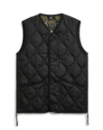 Military V-Neck Button Down Vest Vests Taion   