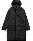 Military Hood Long Down Coat Jackets Taion   