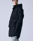 Military Hood Long Down Coat Jackets Taion   