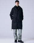 Military Hood Long Down Coat Jackets Taion   