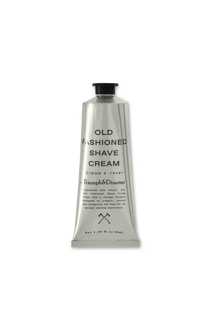Old Fashioned Shave Cream Grooming Triumph & Disaster   