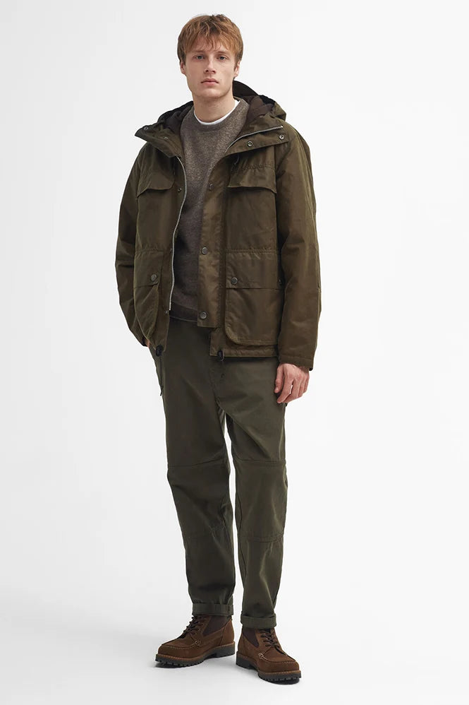 Re-Engineered Durham Waxed Jacket Jackets Barbour   