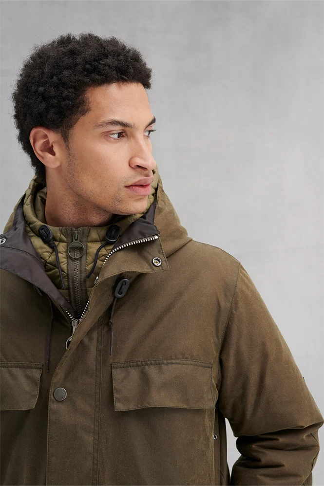 Re-Engineered Durham Waxed Jacket Jackets Barbour   