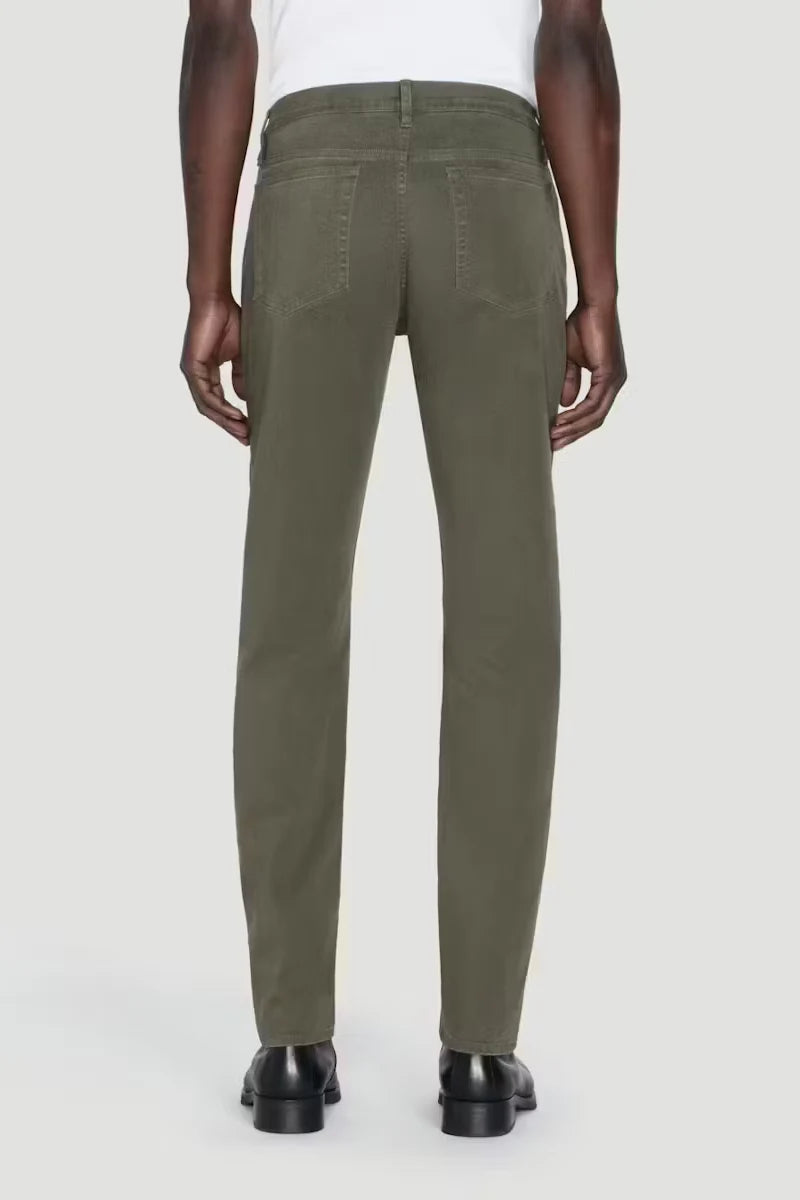 L'Homme Slim Brushed Twill Pants FRAME   