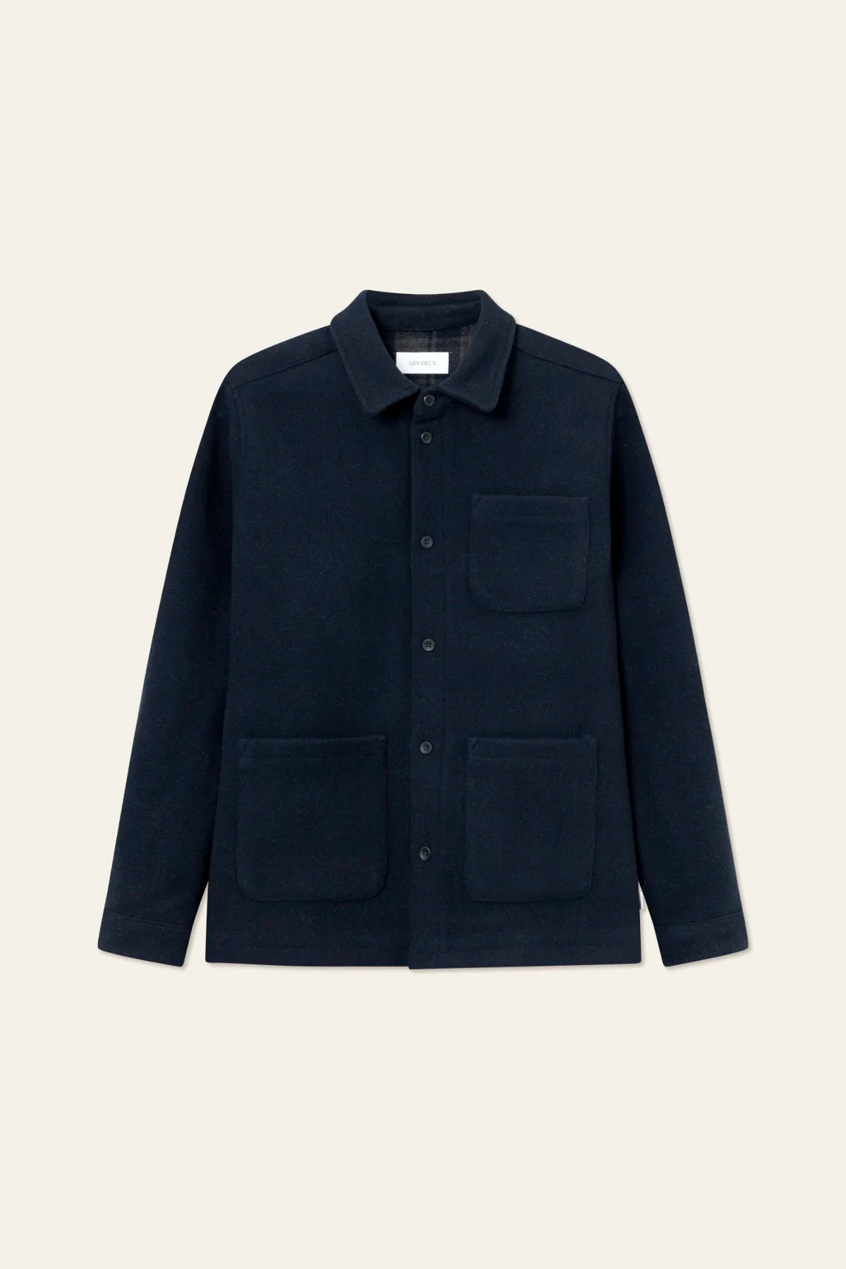 Jason Wool Overshirt 2.0 OverShirt Les Deux   