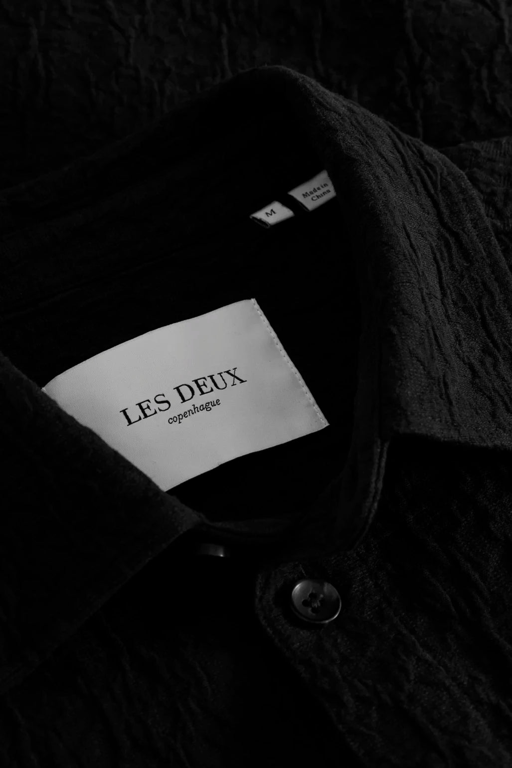 Kevin Textured Shirt Shirts Les Deux   