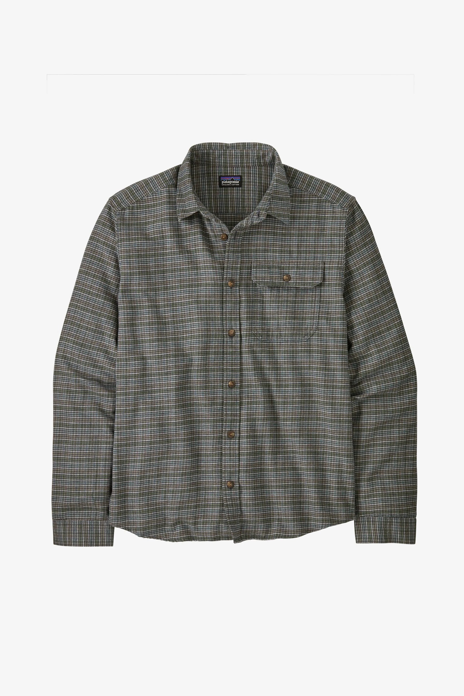 Long-Sleeved Lightweight Fjord Flannel Shirt Shirts Patagonia   