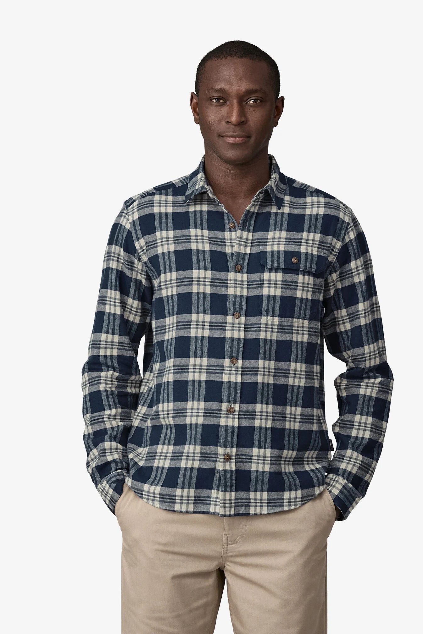 Long-Sleeved Lightweight Fjord Flannel Shirt Shirts Patagonia   