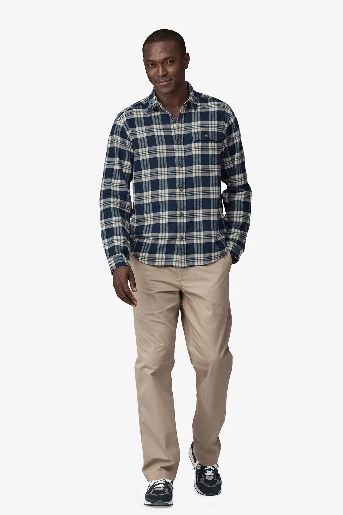 Long-Sleeved Lightweight Fjord Flannel Shirt Shirts Patagonia   