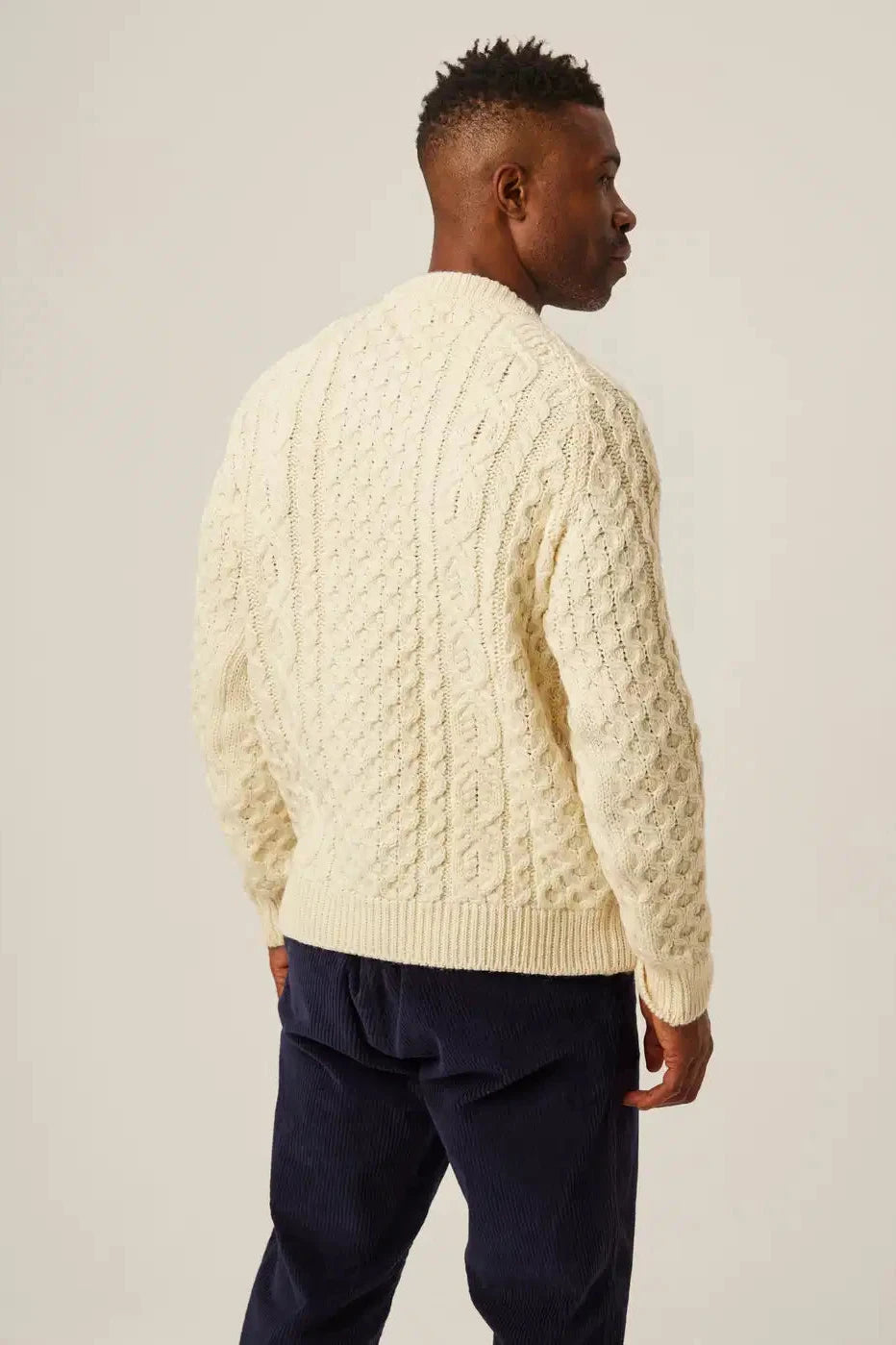 Hudson Aran Jumper Sweaters Peregrine   