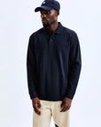 Athletic Pique Academy Long Sleeve Polo Polos Reigning Champ   