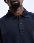 Athletic Pique Academy Long Sleeve Polo Polos Reigning Champ   