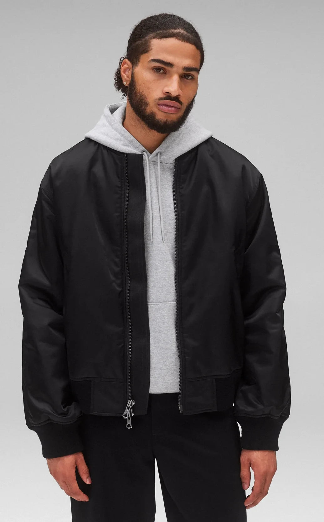 Nylon Twill Crew Jacket Jackets Reigning Champ   