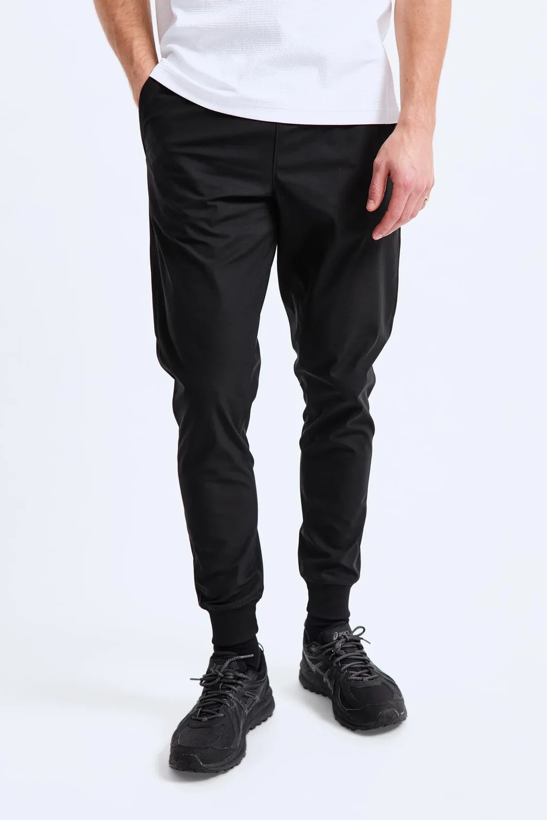 Stretch Warp Knit Coach's Slim Jogger Pants Reigning Champ   