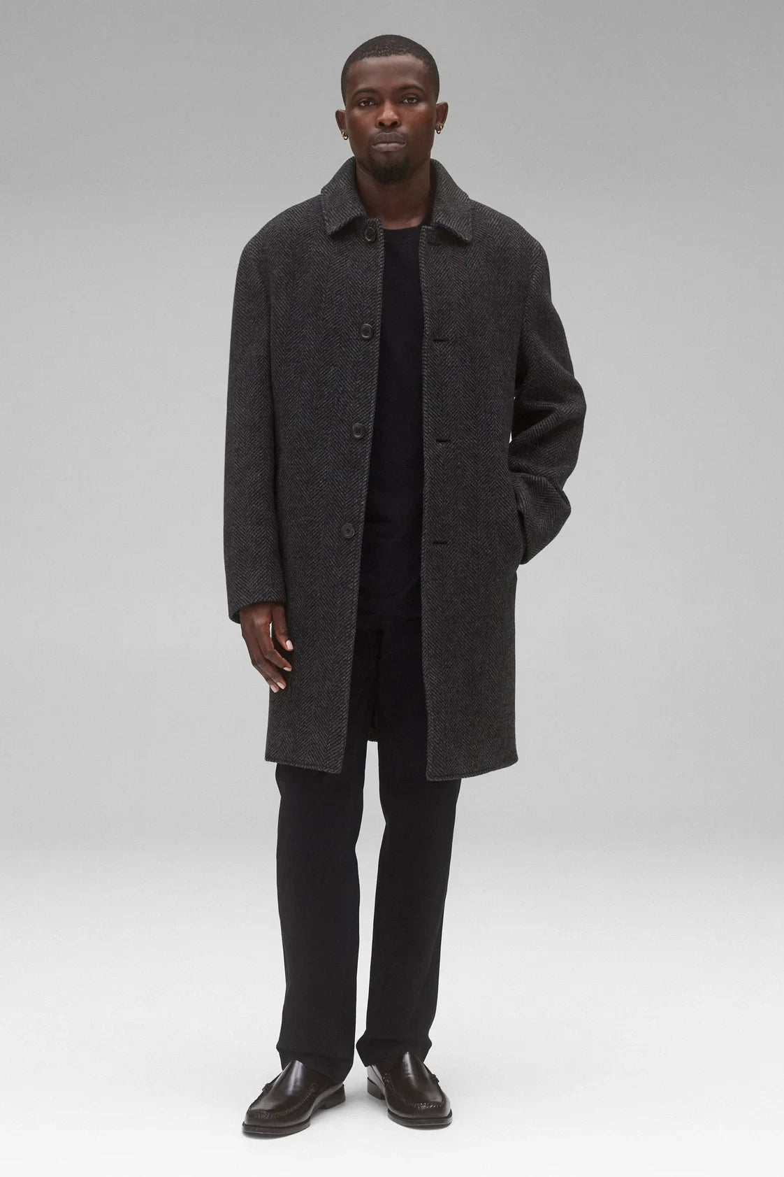 Wool Herringbone Scout Coat Jackets Reigning Champ   