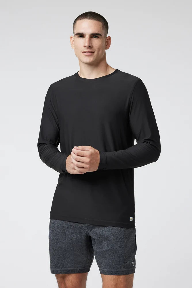 Long Sleeve Strato Tech Tee T-Shirts Vuori   